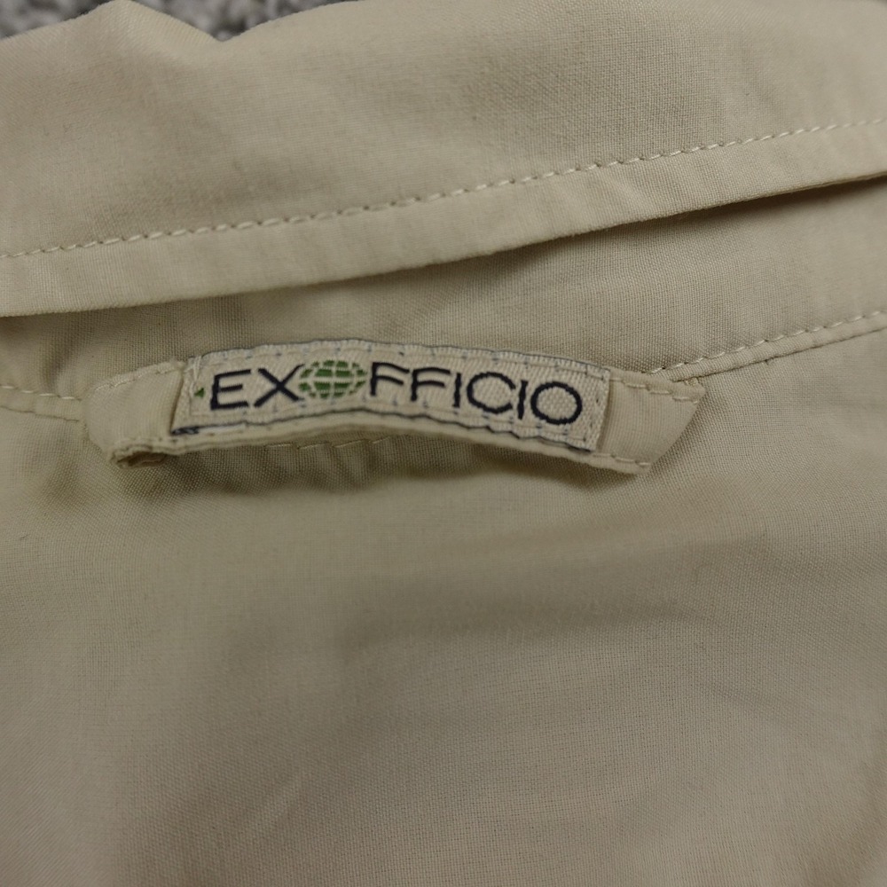 ExOfficio Women's Button-Down Shirt in Light Khaki - Picture 6 of 12